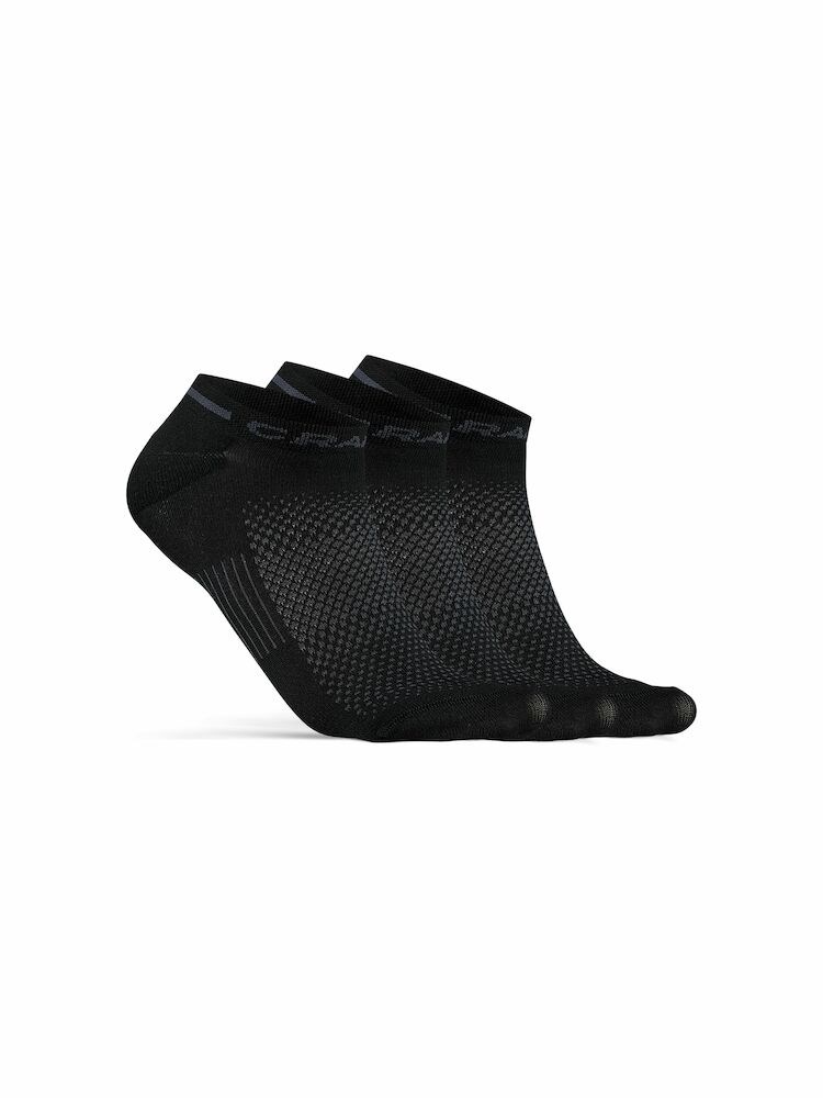 Craft - CORE Dry Shaftless Sock 3-Pack Black 43/45