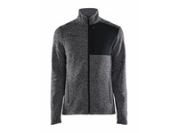 Craft - ADV Explore Heavy Fleece Jacket M Black-Melange 4XL