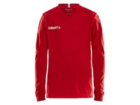 Craft - Squad Jersey Solid LS Jr Bright Red 134/140