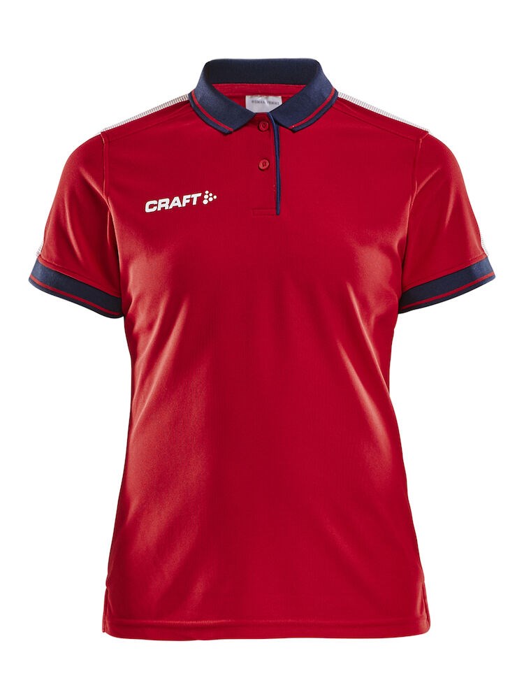 Craft - Pro Control Poloshirt W Bright Red/Navy XXL