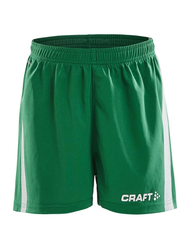 Craft - Pro Control Shorts Jr Team Green/White 158/164
