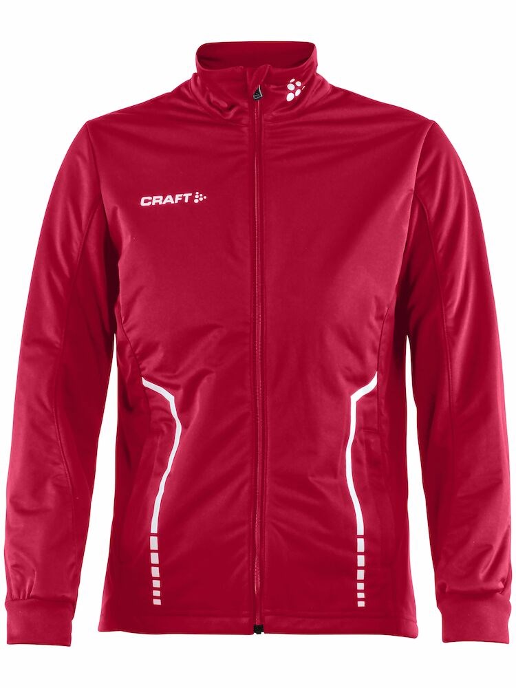 Craft - Warm Club Jacket Jr Bright Red 146/152