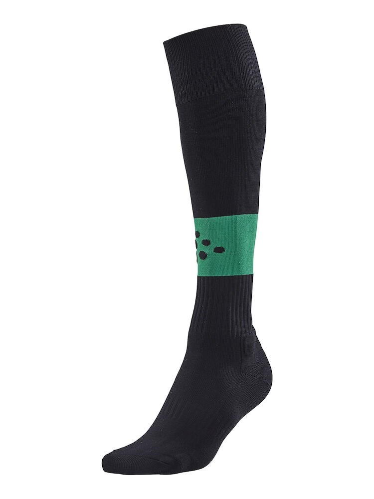 Craft - Squad Sock Contrast Black/Team Green 34/36