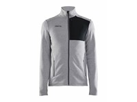 Craft - ADV Explore Heavy Fleece Jacket M Grey Melange-Black 3XL