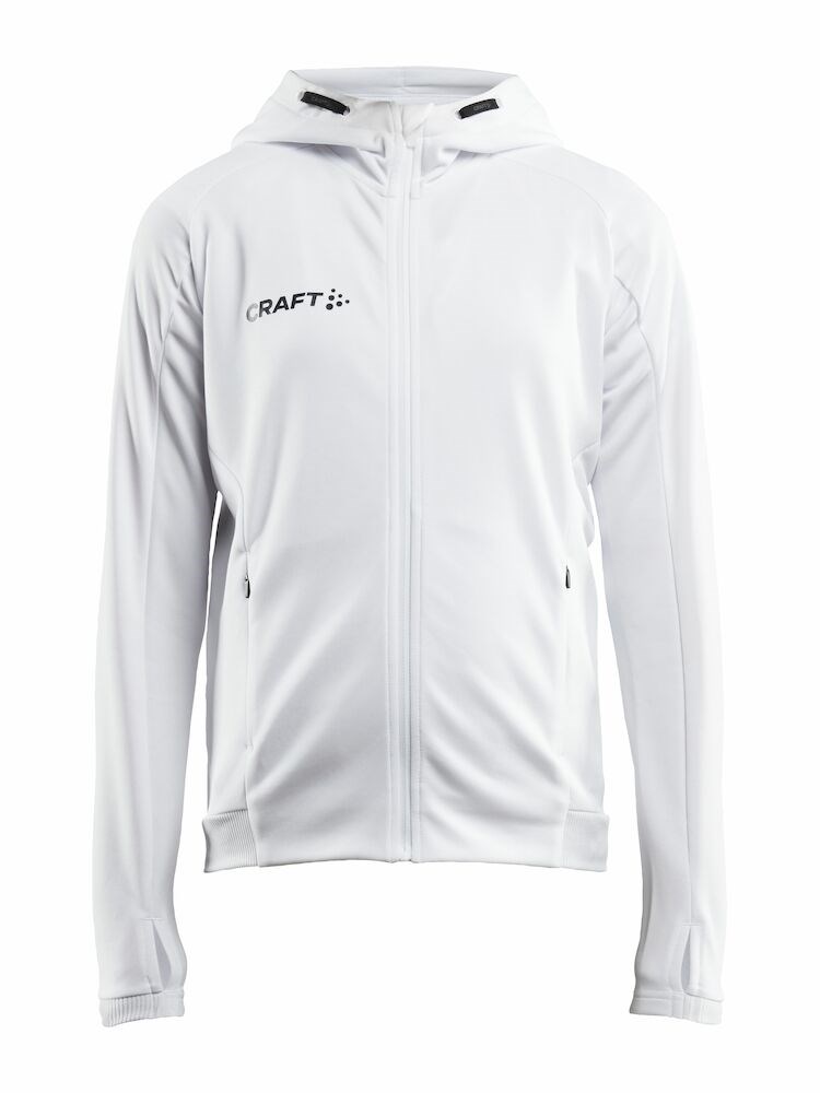 Craft - Evolve Hood Jacket JR White 158/164