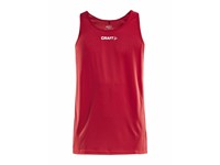 Craft - Rush Singlet M Bright Red L