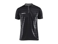 Craft - Pro Control Button Jersey M Black/White 3XL