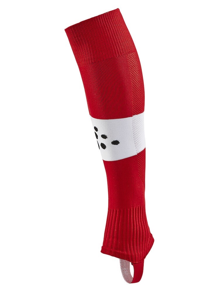 Craft - Pro Control Stripe W-O Foot Socks Senior Bright Red/White 0