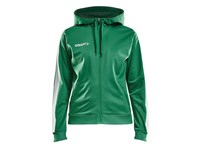 Craft - Pro Control Hood Jacket W Team Green/White XL