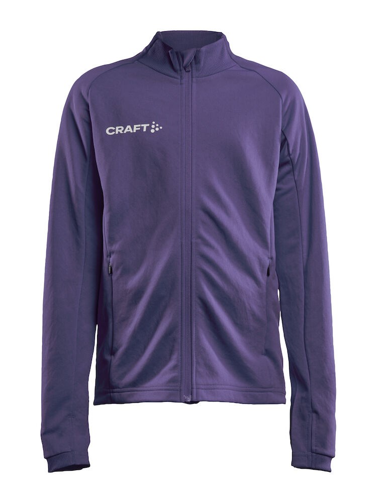 Craft - Evolve Full Zip JR True Purple 146/152
