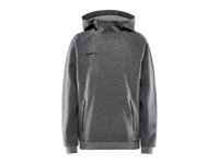 Craft - CORE Soul Hood Sweatshirt Jr Dk Grey Melange 134/140