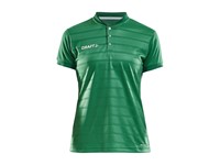 Craft - Pro Control Button Jersey W Team Green/White S