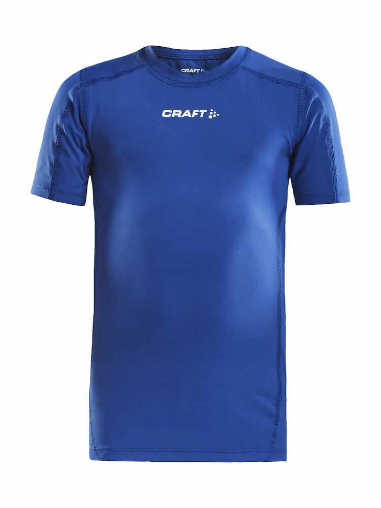 Craft - Pro Control Compression Tee Jr Club Cobolt 134/140