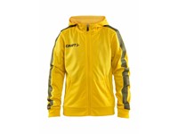Craft - Pro Control Hood Jacket Jr Sweden Yellow/Black 122/128