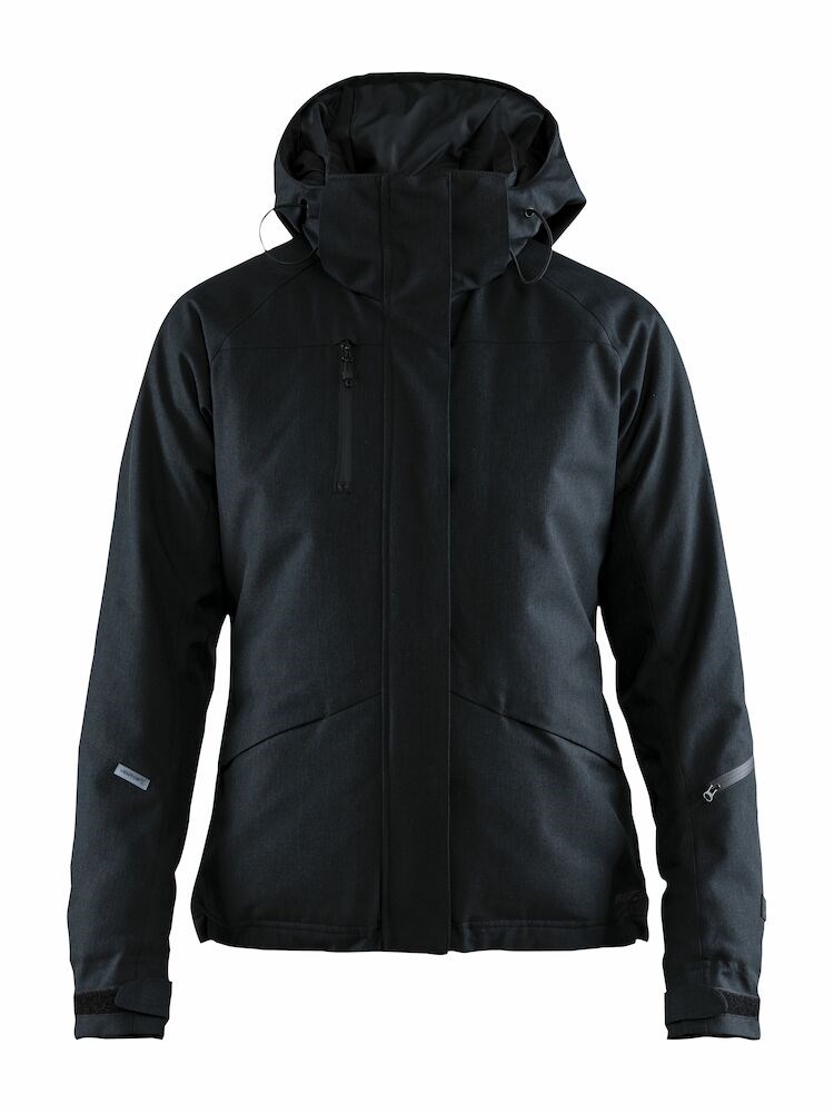 Craft - Mountain Padded Jacket W Black Melange/Black M