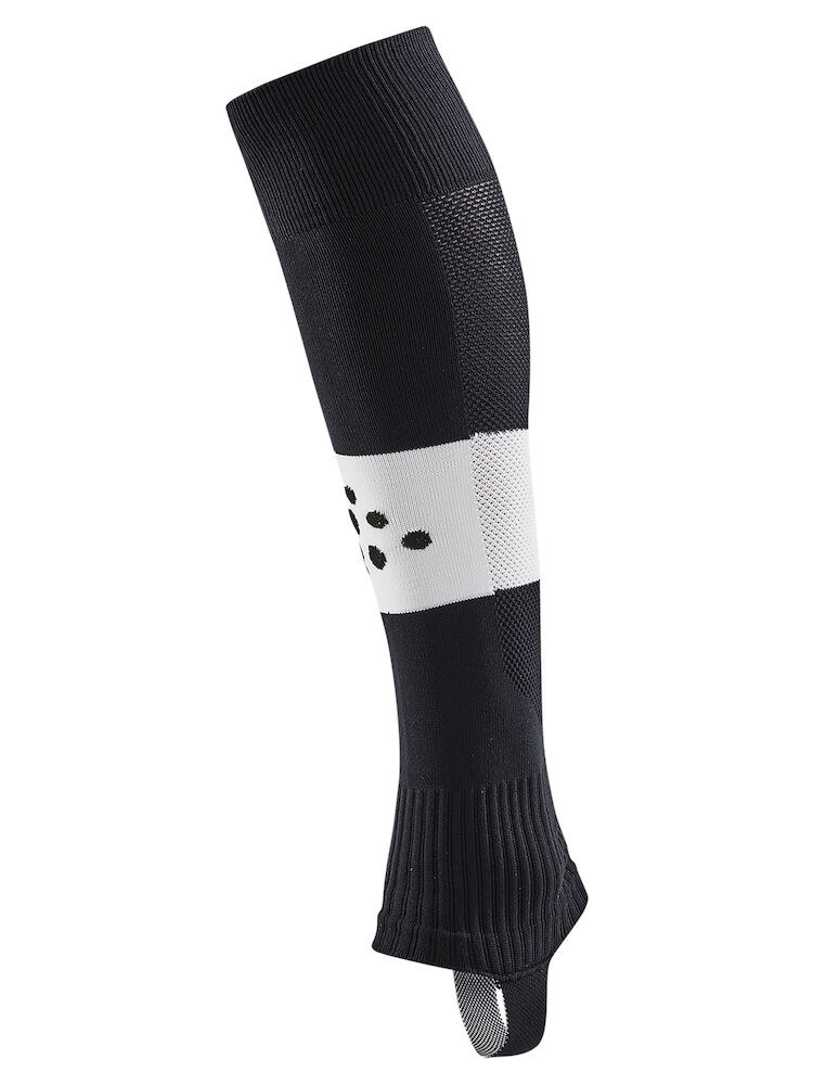 Craft - Pro Control Stripe W-O Foot Socks Senior Black/White 0