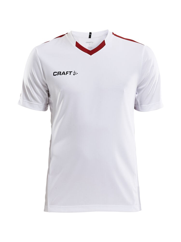 Craft - Progress Jersey Contrast M White/Bright Red S