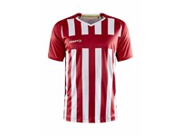 Craft - Progress 2.0 Stripe Jersey M Bright Red/White L