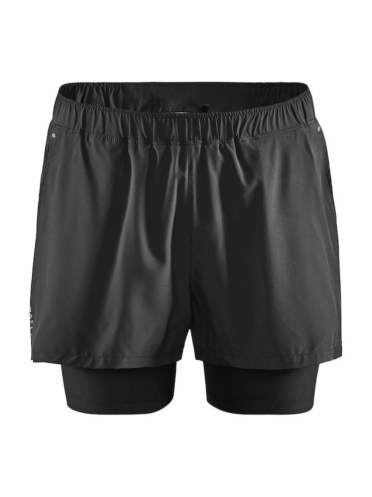 Craft - ADV Essence 2-in-1 Stretch Shorts M Black L