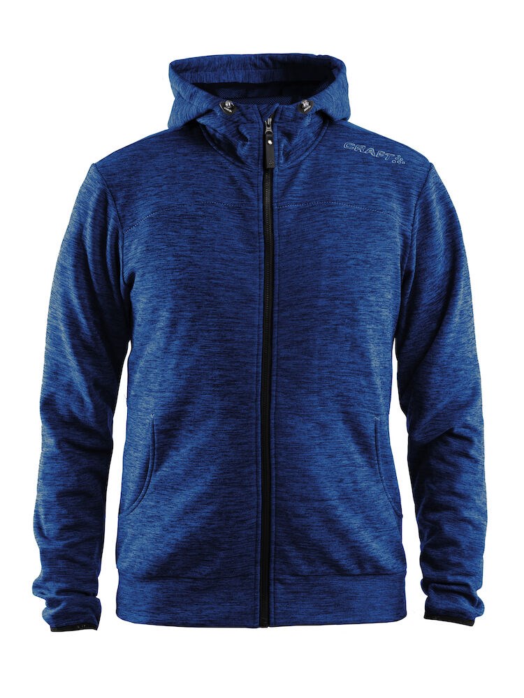 Craft - Leisure Full Zip Hood M Deep Melange L