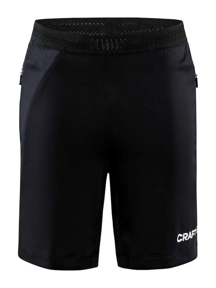 Craft - Evolve Zip Pocket Shorts JR Black 146/152
