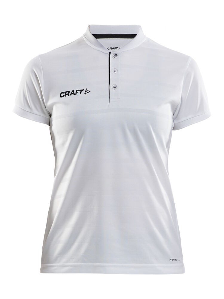 Craft - Pro Control Button Jersey W White/Black XS