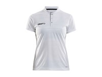 Craft - Pro Control Button Jersey W White/Black XXL