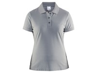 Craft - Polo Shirt Pique Classic W Grey Melange 40