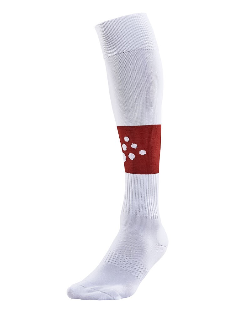 Craft - Squad Sock Contrast White/Bright Red 31/33