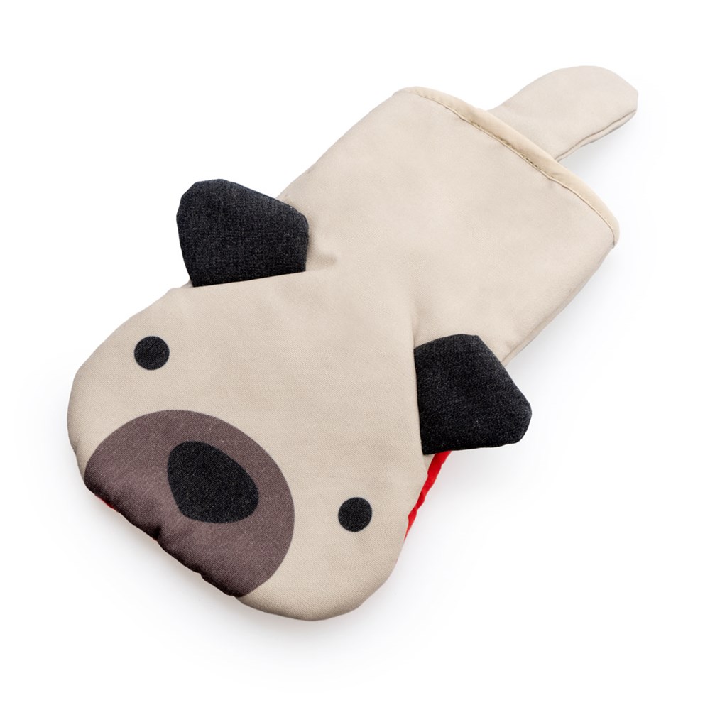 Ovenwant,Woof!,beige,polyester/silicone