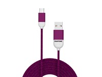 Cable Micro USB 1m, Pantone,Purper