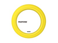 Draadloze oplader,Pantone,geel