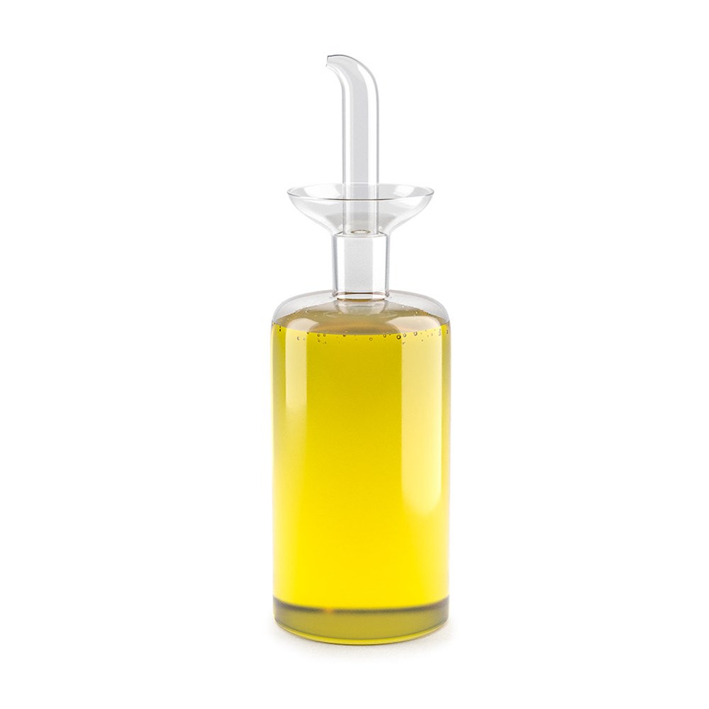 Olie/Azijn flesje,Basics,800ml,cilindrisch,glas