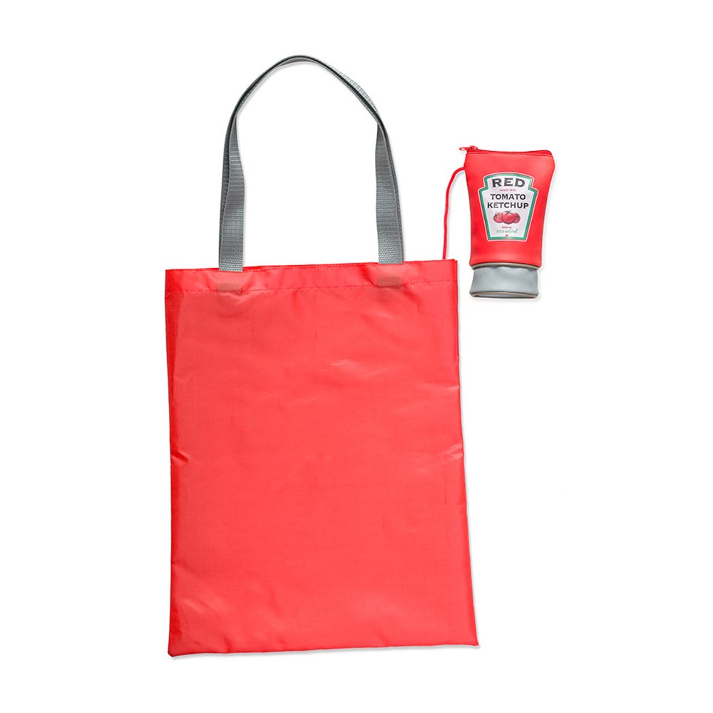 Opvouwbare tas,Ketchup,polyester