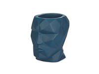 Pennenhouder,The Head,blauw,concreet