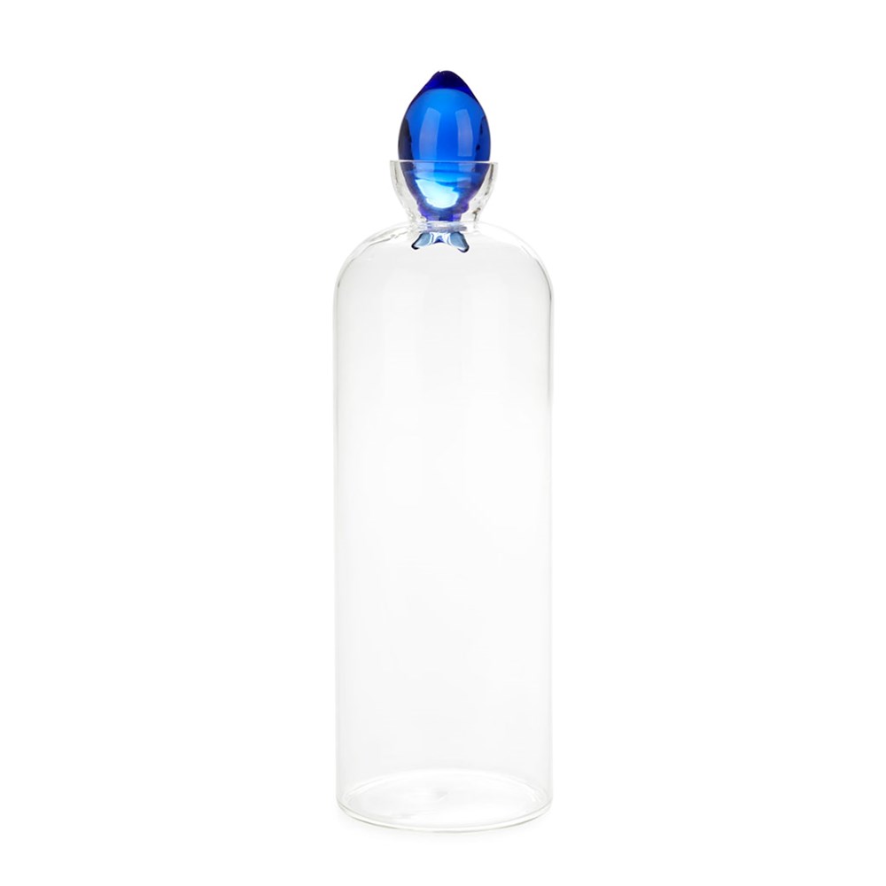 Fles,Gourami,1.1 L,blauw,borosilicate