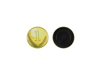 Metalen button 50mm met gladde achterkant