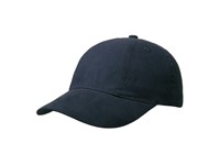 Brushed 6 Panel Cap, Turned Top