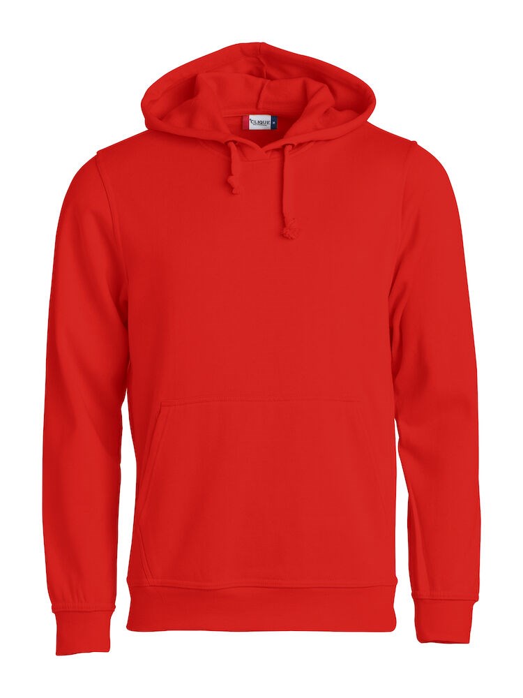 Clique - Basic Hoody Rood S