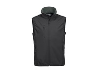 Clique - Basic Softshell Vest zwart 4XL