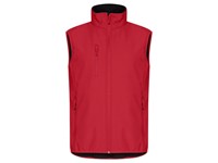 Clique - Classic Softshell Vest Rood XL