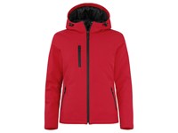 Clique - Padded Hoody Softshell Women Rood XS