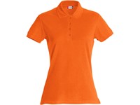 Clique - Basic Polo Women Diep Oranje S