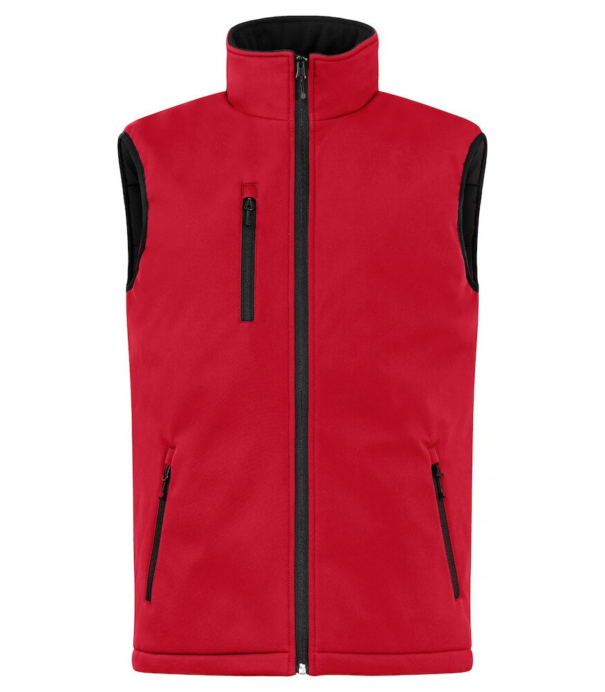 Clique - Padded Softshell Vest Rood S