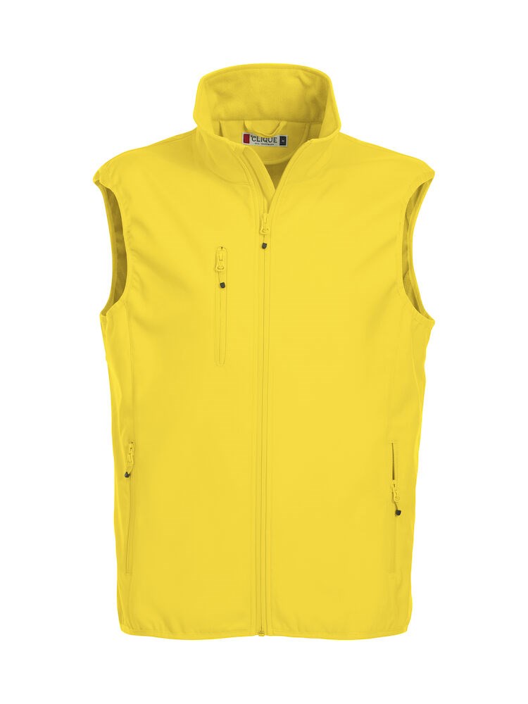 Clique - Basic Softshell Vest Lemon 3XL