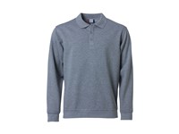 Clique - Basic Polo Sweater Grijs-melange S