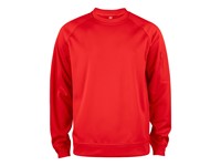 Clique - Basic Active Roundneck Rood S