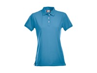 Clique - Stretch Premium Polo Women Turquoise M