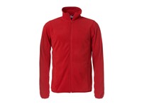 Clique - Basic Micro Fleece Jacket Rood 3XL