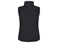 Clique - Classic Softshell Vest Women Zwart 42/XL